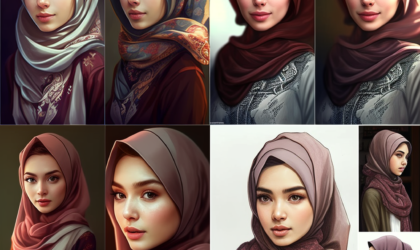 Tutorial Hijab Segi Empat Rapi dan Cara Memilihnya