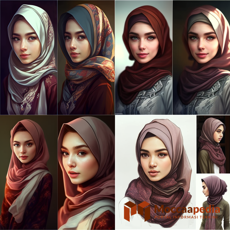 Tutorial Hijab Segi Empat Rapi dan Cara Memilihnya