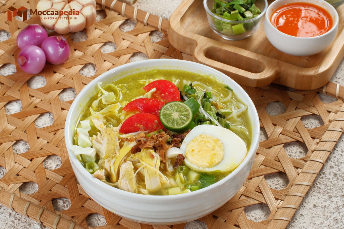 Resep Soto Ayam Santan Kuning Nikmat dan Segar